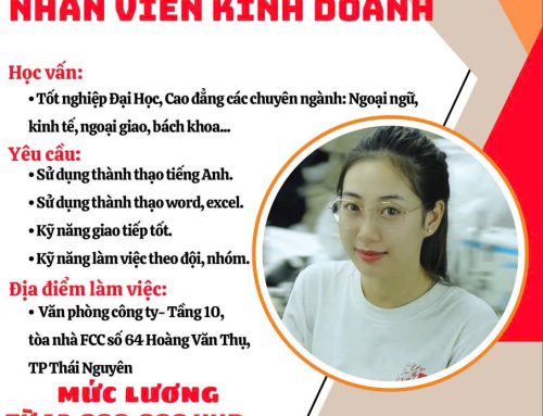 🎉🎉🎉 TUYỂN DỤNG NHÂN VIÊN KINH DOANH ☄️☄️☄️